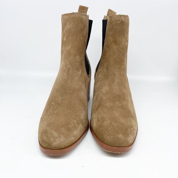 Steve Madden Women’s Rhiannon Chelsea Boot Cognac Suede Size 10 M - Picture 9 of 10